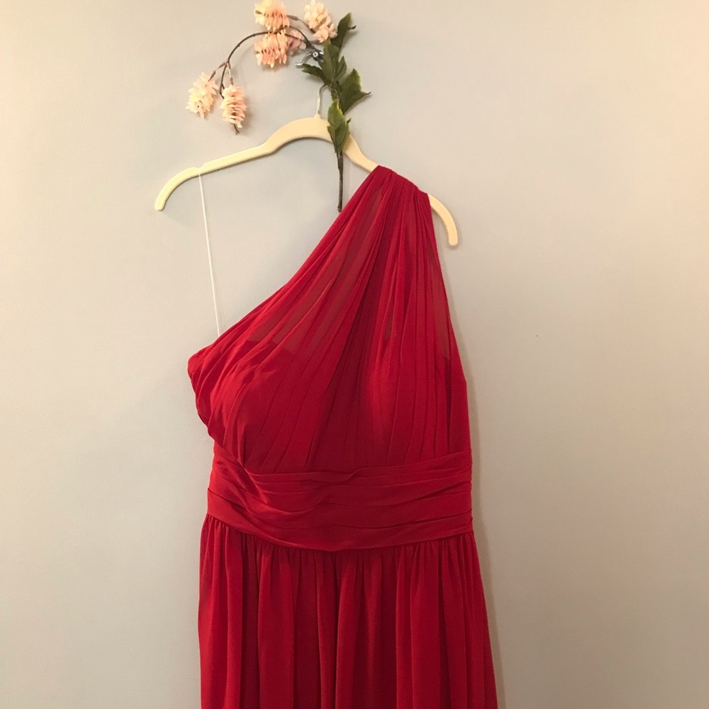 Red cocktail dress | bridesmaid dress | evening gown | wedding guest dress